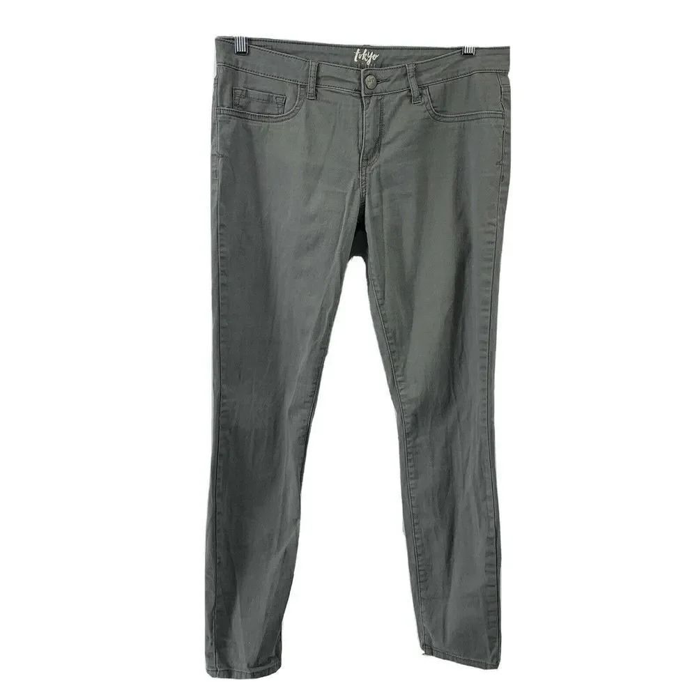 Tokyo Darling Gray Chino Jegging Pants Size 10